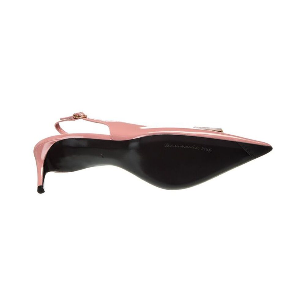 Dolce & Gabbana Dg Logo Patent Slingback Pump, Pink - Picture 4 of 5